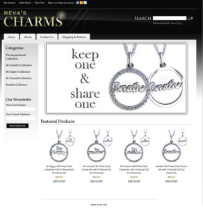 RevasCharms.com, A New Miami Designer Reva, Miami Ecommerce Website, Seybold Building Designer